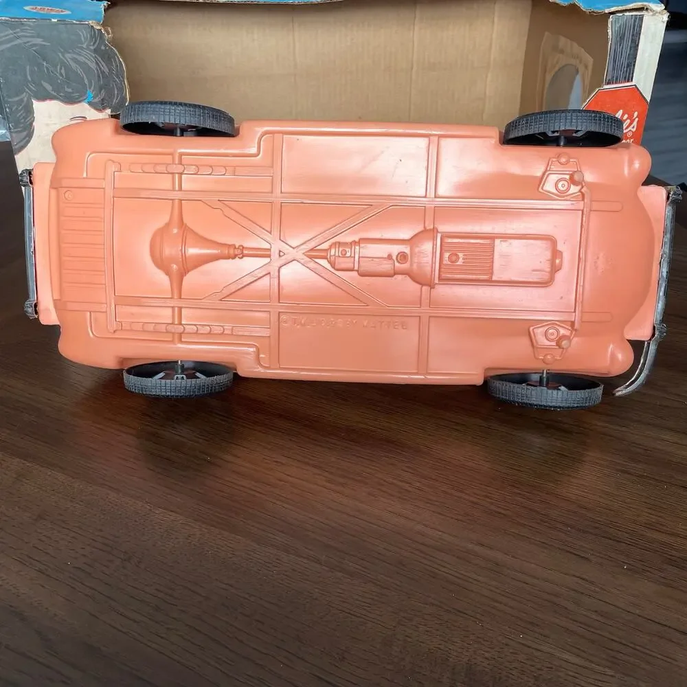 Vintage Barbie Austin Healey Convertible Sports Car 1962 w/ Box Irwin Toy FLAW